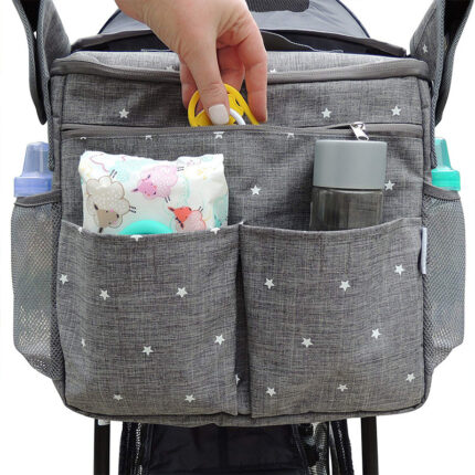 Double shoulder large capacity mommy bag