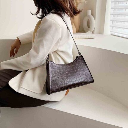 Vintage Hong Kong Style Fashion Shoulder Bag