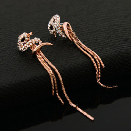 Women's Personality, Creative Snake-like Temperament, Earrings