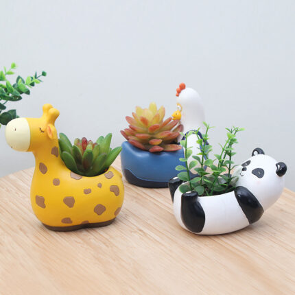 Cartoon Small Animal Dog Succulent Flower Pot